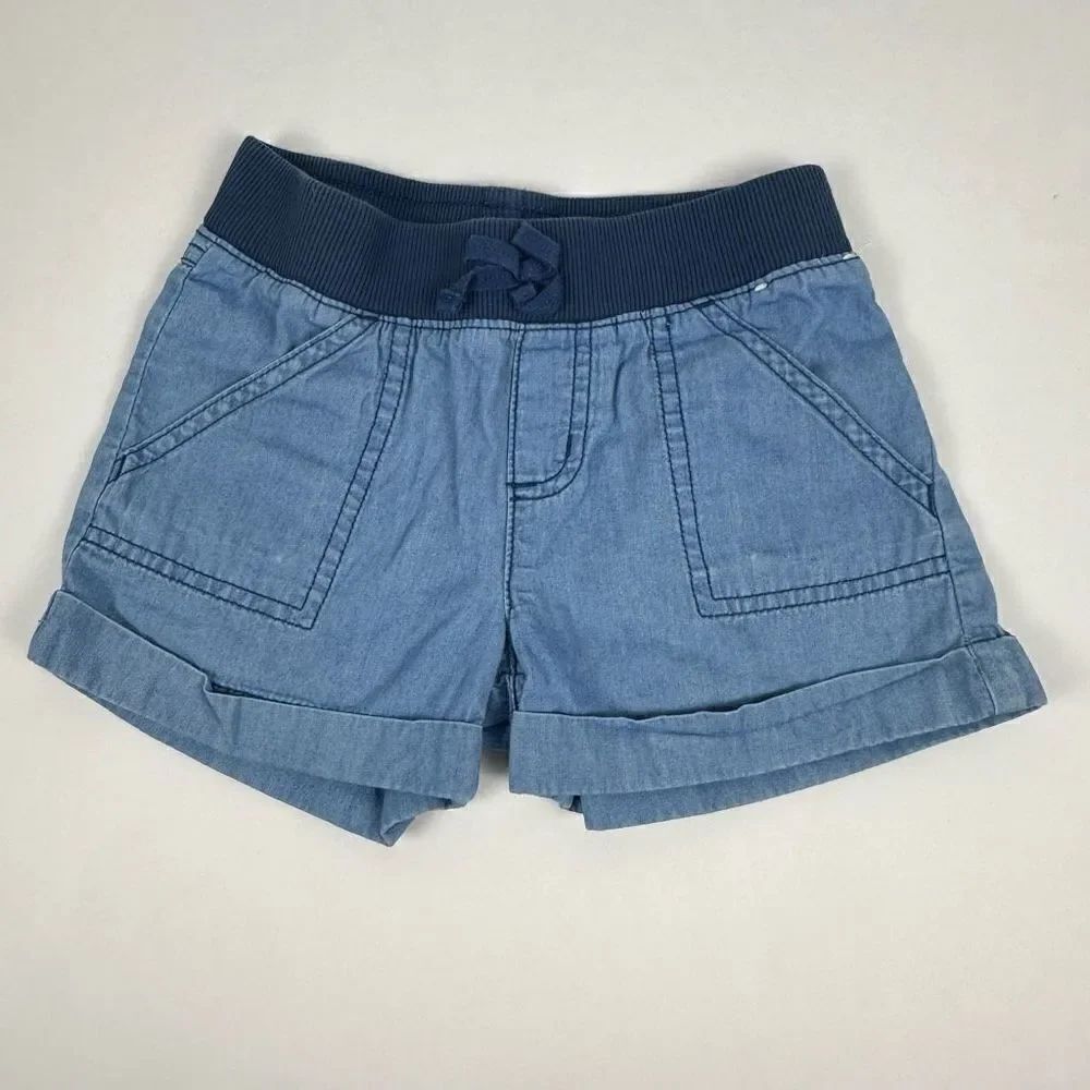 Gymboree Pull on shorts with pockets and elastic waist size 6